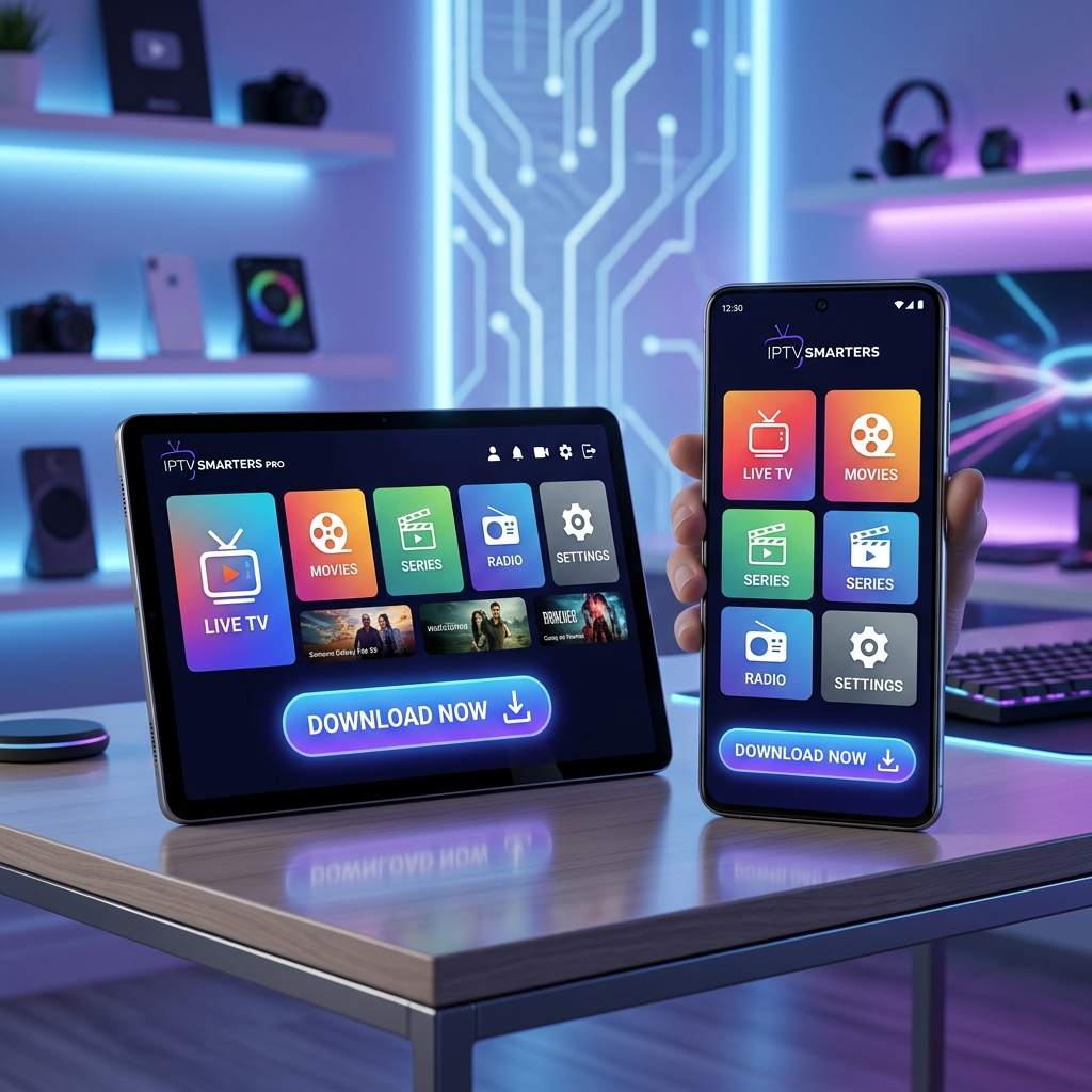 Download IPTV Smarters Pro for Android Hero