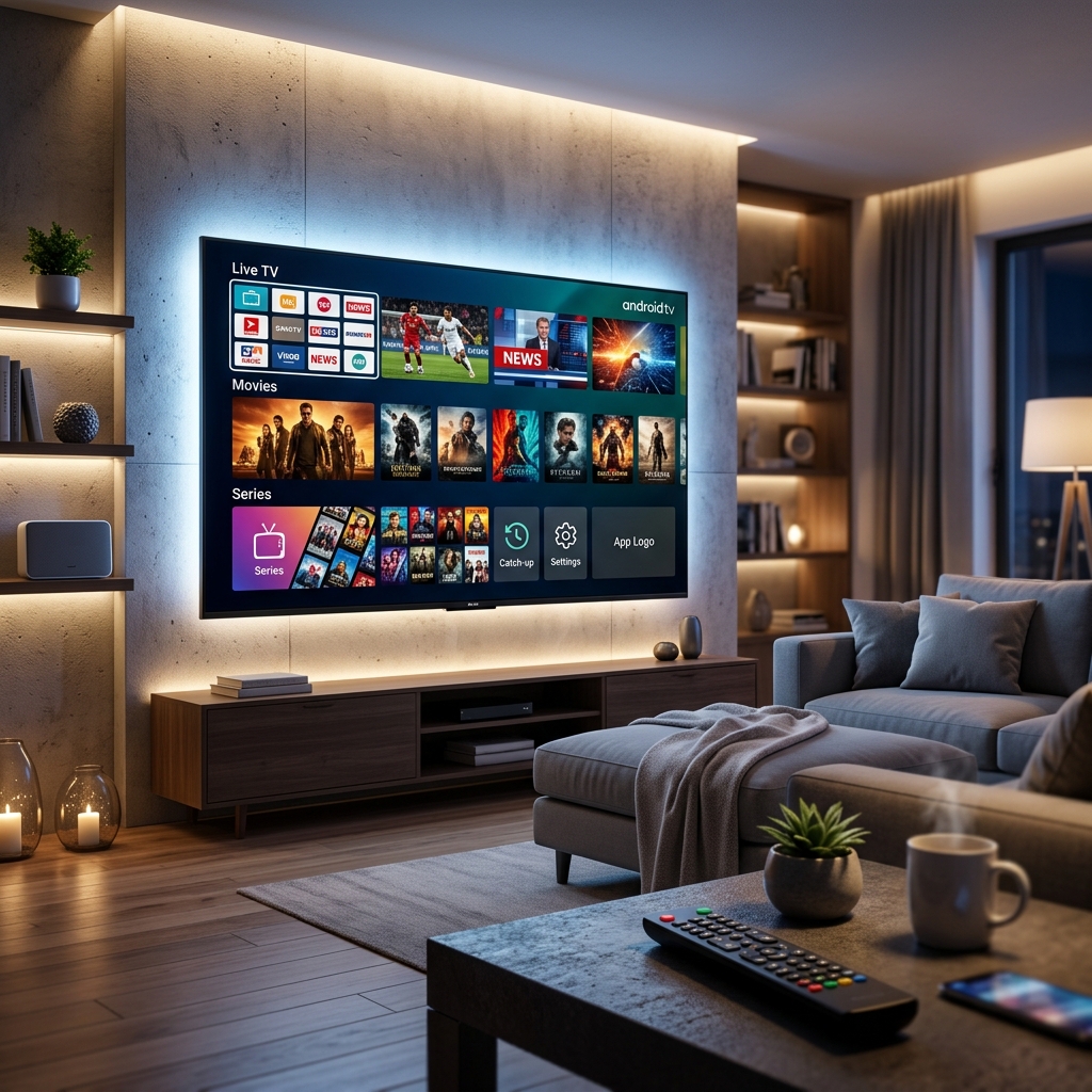 IPTV Smarters Pro on Android TV Hero